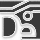 DE-Laptop-Aufkleber Aufkleber (Vorderseite)