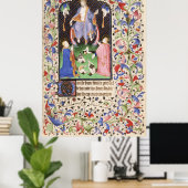 De Levis Buch der Stunden, Illustration 16 Poster (Heimbüro)