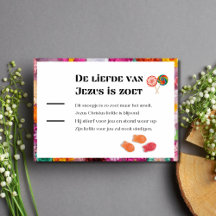 De Liefde Van Jezus ist Zoet DUTCH traktaat
