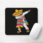 De Mayo Dabbing Mexican Poncho Kinder Kleinkind Bo Mousepad (Mit Mouse)