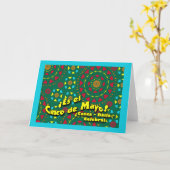 De Mayo Es-EL Cinco! Canta, Baila, Celebra Karte (Gelbe Blume)