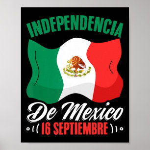 De Mexico 16 Septiembre Mexican Independence Poster