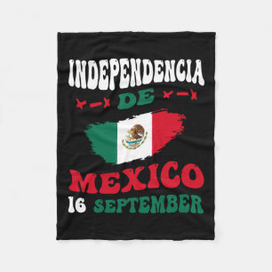 De Mexico Flag Prix mexikanischer Unabhängigkeitst Fleecedecke