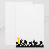 De Mi / von mir Briefpapier (Vorne/Hinten)