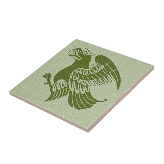 De Morgan's Eagle Small Keramik Tile Fliese (Seite)