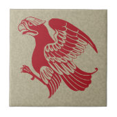 De Morgan's Eagle Small Keramik Tile Fliese (Vorderseite)