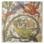 De Morgan's Parrots über die Sammlung von Grapevin Fliese (Vorderseite)