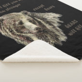 De Motivierend Zitat, was dich nicht umbringt Sherpadecke (3/4)