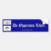 De Oppresso Liber Autoaufkleber (Vorne)