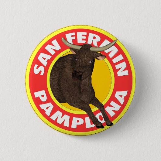 De Pamplona Sans Fermin Button (Vorderseite)