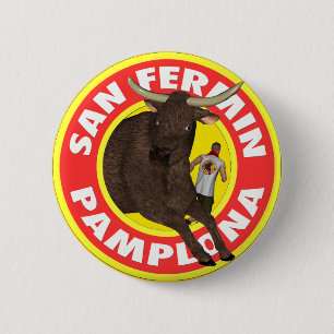 De Pamplona Sans Fermin Button