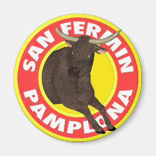 De Pamplona Sans Fermin Magnet