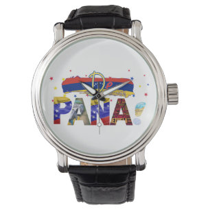 De Pana Venezuela Slang venezolanische Kultur Lieb Armbanduhr