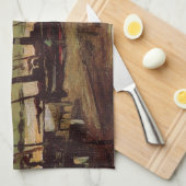 De Ruijterkade in Amsterdam von Vincent van Gogh Geschirrtuch (Viertel Falte)