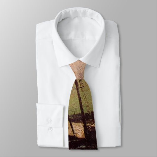 De Ruijterkade in Amsterdam von Vincent van Gogh Krawatte (Gebunden)