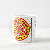 De Santiago 2012 EL-Camino Kaffeetasse (Vorderseite Links)