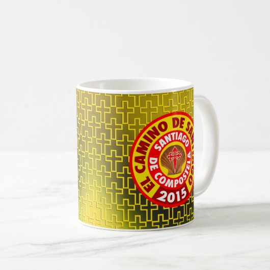 De Santiago 2015 EL-Camino Kaffeetasse (VorderseiteRechts)