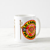 De Santiago 2018 EL Camino Kaffeetasse (VorderseiteRechts)
