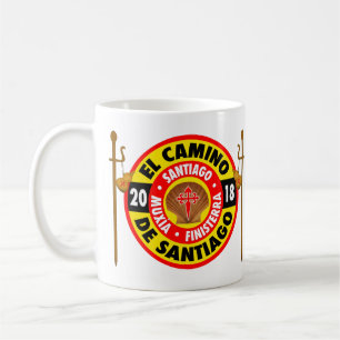 De Santiago 2018 EL Camino Kaffeetasse