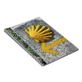 De Santiago de Compostela, Spanien, Muschel EL Notizblock (Rechte Seite)