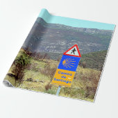 De Santiago de Compostela, Spanien, Zeichen EL Geschenkpapier (Ungerollt)