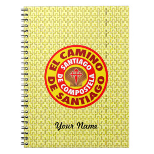 De Santiago EL Camino Notizblock