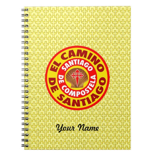 De Santiago EL Camino Notizblock (Vorderseite)