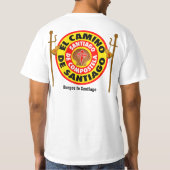 De Santiago EL-Camino T-Shirt (Rückseite)