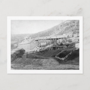 De Smet Gold Briefmarke Mill in Central City Postkarte