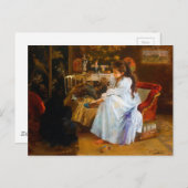 De soirée von Romà Ribera (1894) Postkarte (Vorne/Hinten)