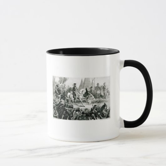 De Soto Discovering das Mississippi Tasse (Rechts)