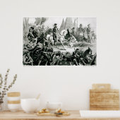 De Soto Entdeckung des Mississippi Poster (Küche)