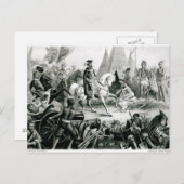 De Soto Entdeckung des Mississippi Postkarte (Vorne/Hinten)