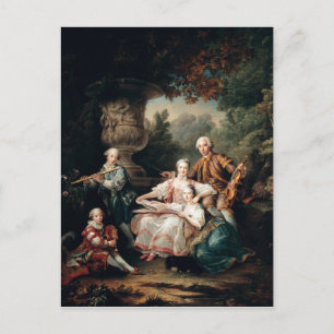 De Sourches Louis du Bouchet Marquis Postkarte