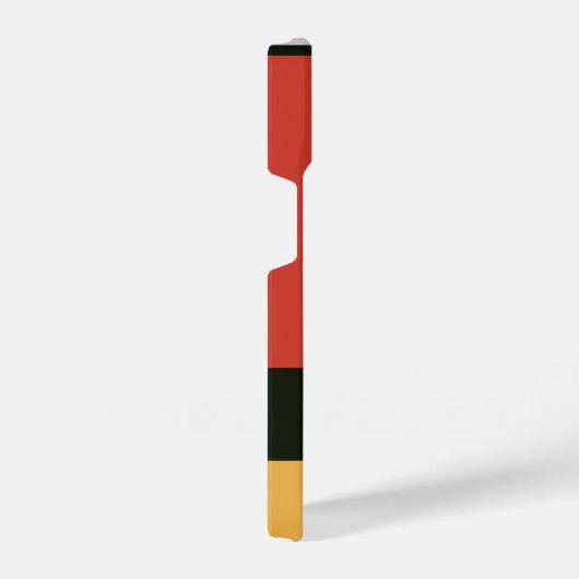 De Stijl Inspirierte Monogramm der farbigen Primär iPhone Hülle (Rechte Seite)