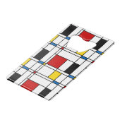 De Stijl-Muster Geldbeutel Flaschenöffner (Rückseite Schrägansicht)