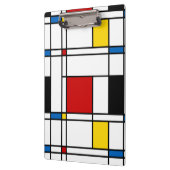 De Stijl-Muster Klemmbrett (Links)