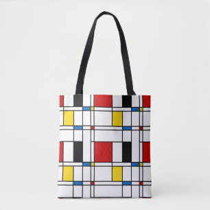 De Stijl-Muster Tasche
