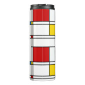 De Stijl-Muster Thermosbecher (Rückseite)