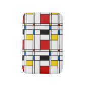 De Stijl Pattern Badematte (Vorderseite Vertikal)