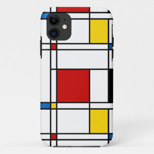 De Stijl Pattern iPhone 11 Hülle