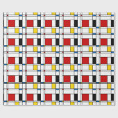 De Stijl Pattern Geschenkpapier (Flach)