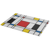 De Stijl Pattern Schneidebrett (Ecke)