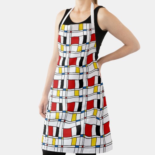 De Stijl Pattern Schürze (InSitu)