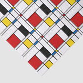 De Stijl Pattern Seidenpapier (Ausschnitt)