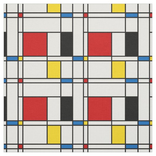De Stijl Pattern Stoff (Muster)