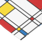 De Stijl Pattern Tischdecke (Schrägansicht)