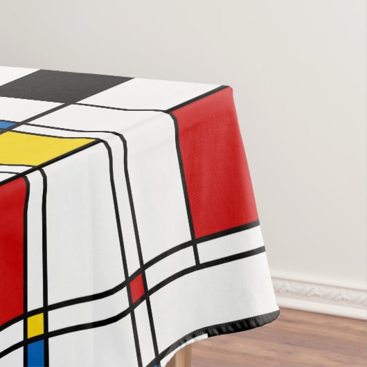 De Stijl Pattern Tischdecke (Beispiel)