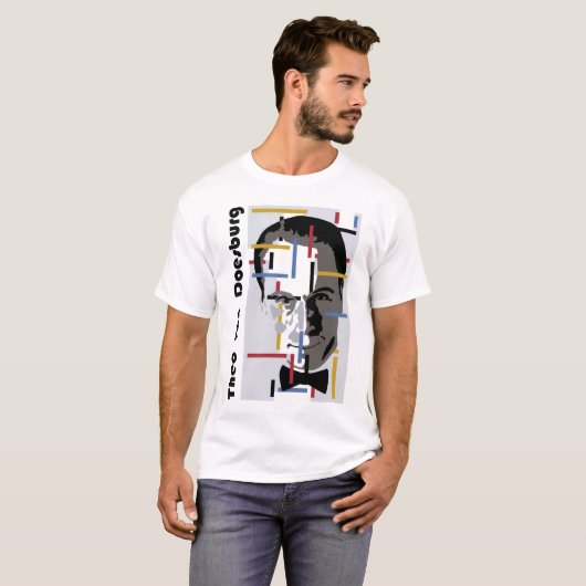 De Stijl van Doesburg T-Shirt (Vorne ganz)