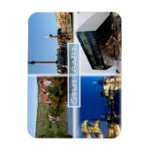 DE Stuttgart - Fluss Neckar - Schlossplatz - Magnet (Vertikal)